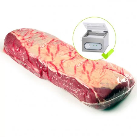 100 sacs sous vide rétractables cuisson 250 x 400