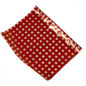 sacs sous vide fantaisie Vichy rouge 130 x 260