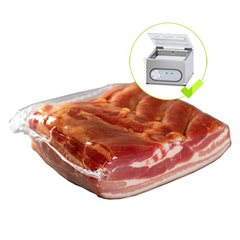 Sac sous vide rétractable 65°C